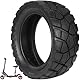 VOLOHAS 9x3,0-5,5 Tubeless Reifen, 9 Zoll Offroad Reifen für Kukirin G2 Pro Elektroroller, Vorne/Hinten Verschleißfester Vakuumreifen Ersatzräder Pannensicher (1 Stück)