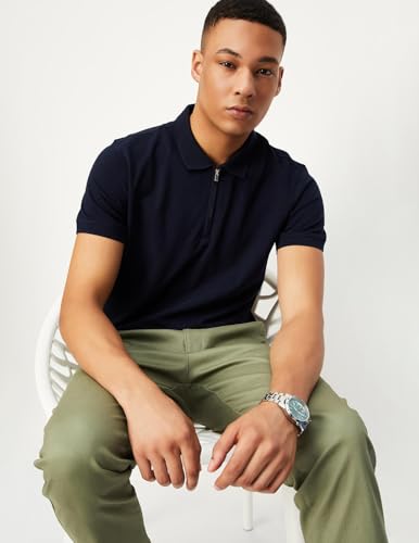 Image of Max Men Solid Slim Fit Polo T-Shirt