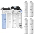 SimPure T2-600A Reverse Osmosis System, Comes with Extra 4 Replacement Cartridges Filters