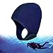 SM SunniMix Scuba Diving Hood Swimming Cap 3mm Neoprene Diving Wetsuit Hood Head Cover Dive Hood Swim Hat for Winter Snorkeling Swimming, Dark Blue