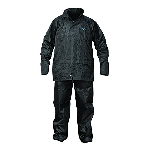 OX Tools Unisex – Black, OX Rain Suit Black Size X Large, Black, XL UK