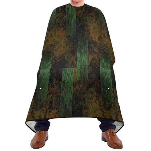 Capa para barbero impermeable y ajustable para hombres miniatura 1