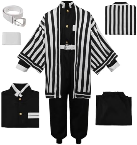 Iguro Cosplay Costume Kimono Halloween Outfit