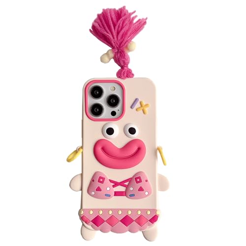 QoKcoahn Funda para iPhone 14, Fundas de teléfono Kawaii con Dibujos Animados 3D, Lindas y Divertidas Chicas en Bikini de Goma de Silicona Suave a Prueba de Golpes Mujeres y niñas para