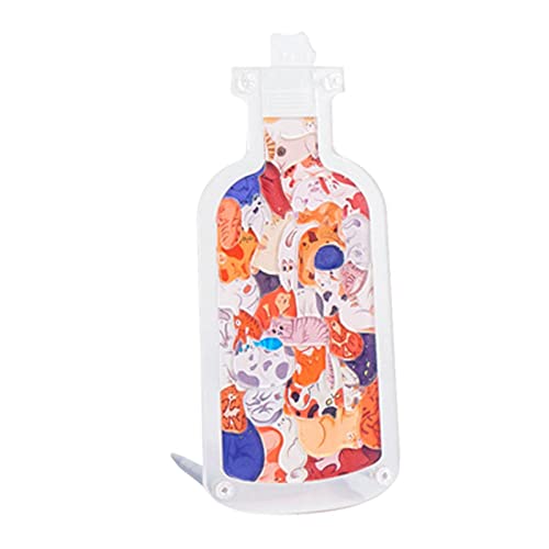 Puzzle Animal, Puzzles Acryliques Créatifs Irréguliers pour Enfants, 42 Pièces DIY Puzzle en Forme De Chat/Cochon/Canard, Bouteille Standee Creative Puzzle Coffret Cadeau Difficile pour Tous Les Âges Cover