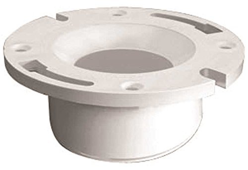 Preisvergleich Produktbild IPS 86150 Standard Pattern Pvc Closet Flange without Knock Out by IPS
