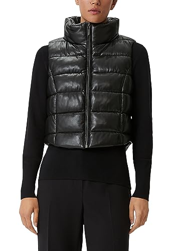 Chaleco de plumas para mujer talla 46 en color negro 9999