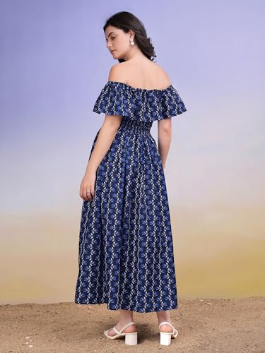 Image of PURVAJA Women's Cotton Dress(Floe-187-190)