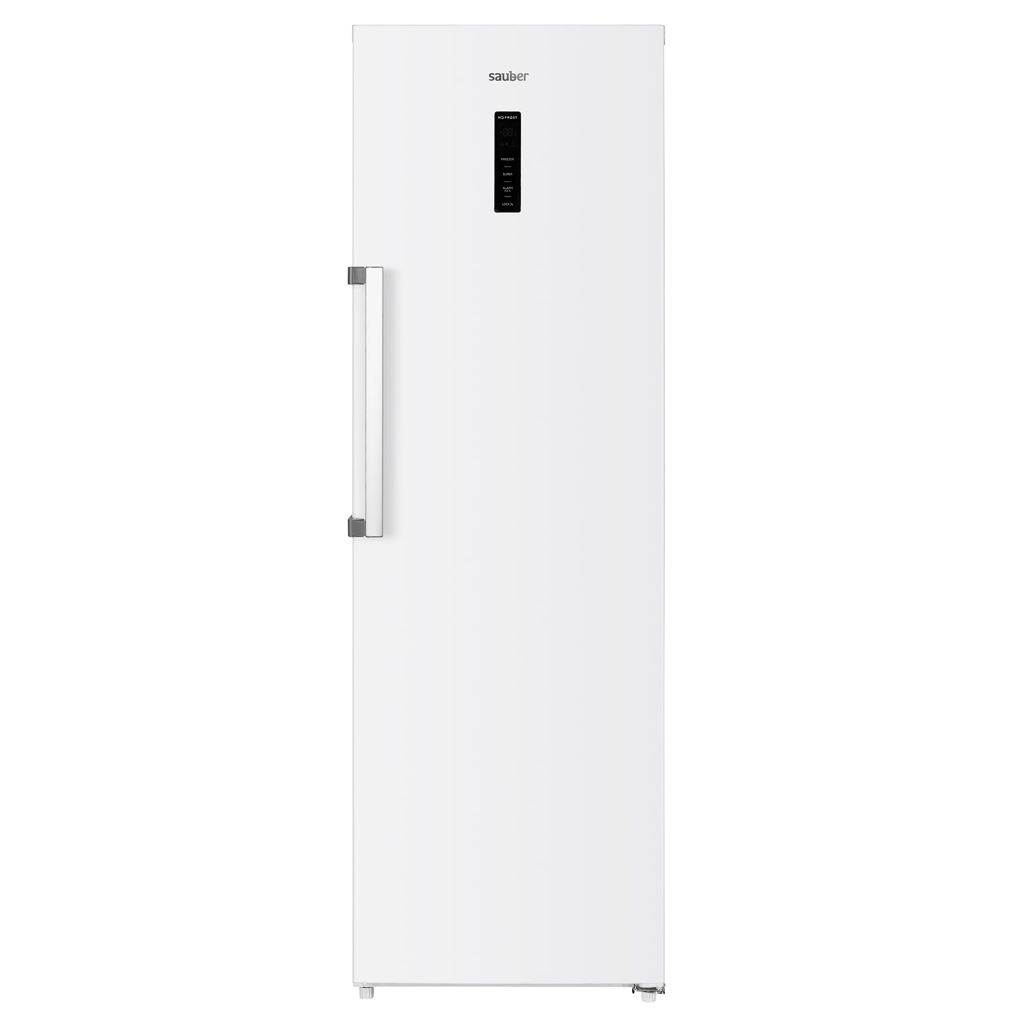 Sauber - FRIGO 1 Puerta FRIG. SAUBER SERIE 5-1P18524WH NF- NO FROST - E - 185 X 60 cm - 274 litros - Display Control Temperatuta - ENTREGA Y RETIRADA USADO EN DOMICILIO INCLUIDA