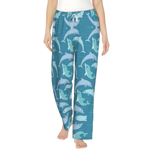 Pantalon de pyjama dauphin pour des soirées cocooning à Noël