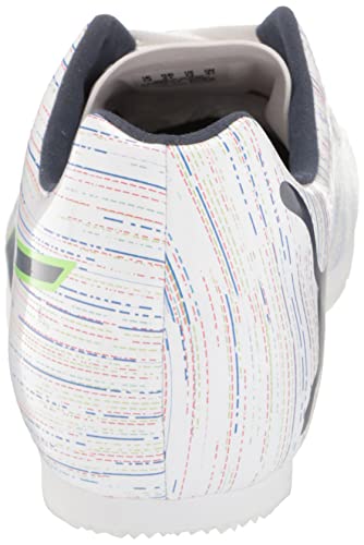 PUMA PUMA mens Evospeed Long Jump 8 Sp Track and Field Shoe, Puma White-spellboun, 9.5 US