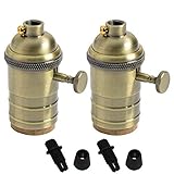 Type de source lumineuse: incandescent, ampoule d'Edison, ampoule de lampe de filament comme montrent dans le picutre (ampoule ne pas inclure dans cet article)