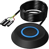 Installation Facile : 1. Éteignez le PC et débranchez-le. 2. Choisissez un emplacement approprié à l’arrière du boîtier pour connecter les trois broches du bouton (POWERSW, POWER LED+, POWER LED-). 3. Pour utiliser uniquement le bouton externe, aucun câblage supplémentaire n’est nécessaire.