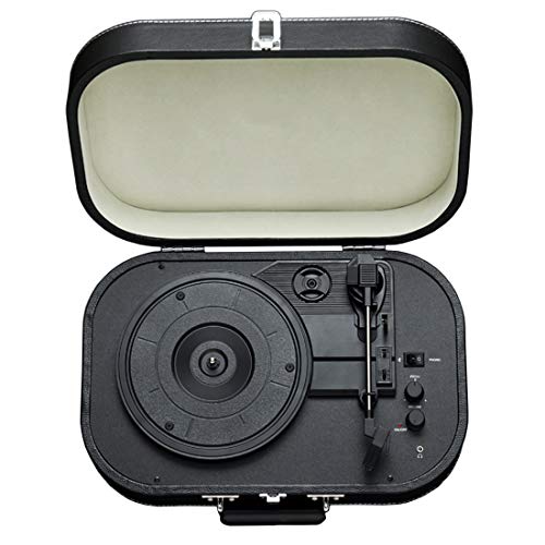 Vinyl Plattenspieler, DREI-Gang-Plattenspieler-Retro-Plattenspieler, eingebaute Stereolautsprecher, USB-Unterstützung, Kopfhörerbuchse,