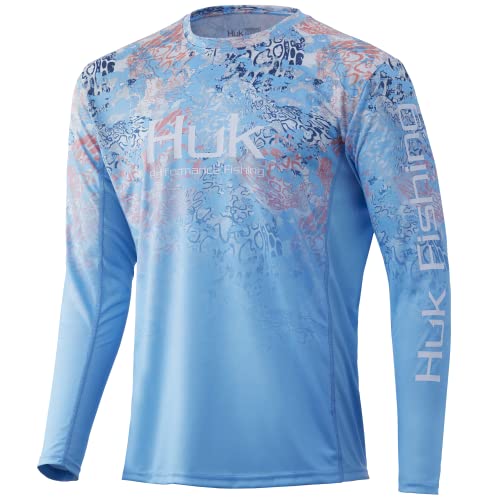 Image of HUK Men's Icon X Long Sleeve Shirt, Performance Fishing Shirt