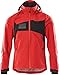 Produktbild Mascot ACCELERATE Hard Shell Jacke 18301 (atmungsaktiv, winddicht, wasserdicht, robust) (as3, alpha, m, 4x_l, regular, regular, Verkehrsrot/Schwarz 20