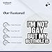 Funny 'I'm Not Gay My Butthole is' Bumper Sticker - Durable Vinyl Decal for Cars, Laptops, Water Bottles - Waterproof (3PCS, 3