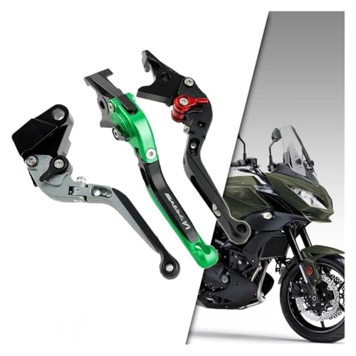 Palancas de embrague de aluminio mecanizado ajustables para Kawasaki Versys 2