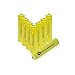 GEILIENERGY NiCd AAA 1.2V 600mAh Triple A Rechargeable Batteries for Solar Light Lamp Yellow Color (Pack of 8)