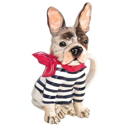Blue Sky Ceramics Frenchie French Bulldog Teapot