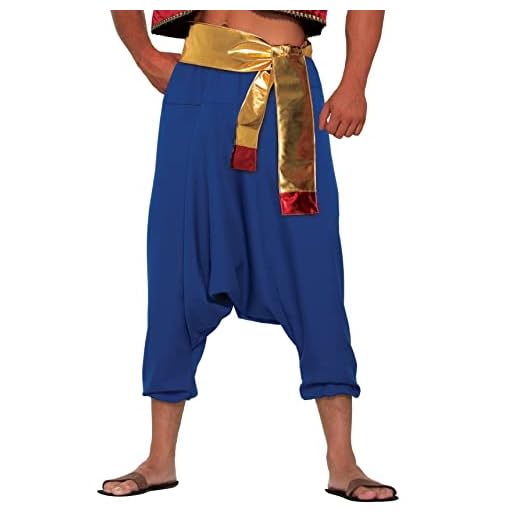 Forum Novelties 76417 Men's Desert Prince Pants, Standard, Blue