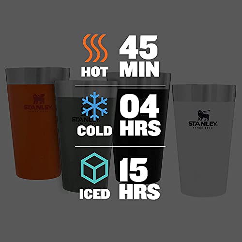 Kit com 4 Copos Stanley de Cerveja Beer Pint