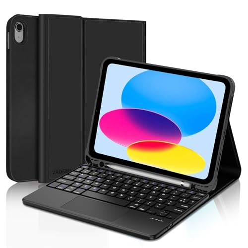 Clavier avec touchpad pour iPad 10eme generation 10.9 finition noire élégante et robuste