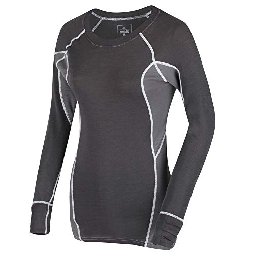 T-shirt manches longues mérinos femme Regatta : isolation thermique et contrôle des odeurs