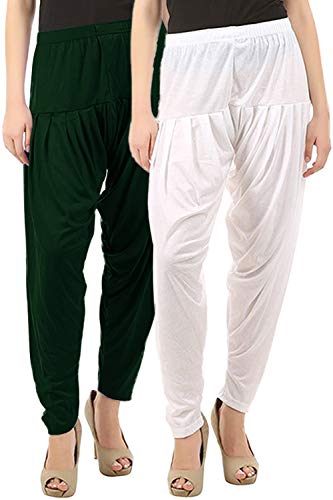 Image of Buy That Trendz Patiala Salwar for Women Relaxed Fit Viscose Patiyala Salwar Harem Bottom Pants