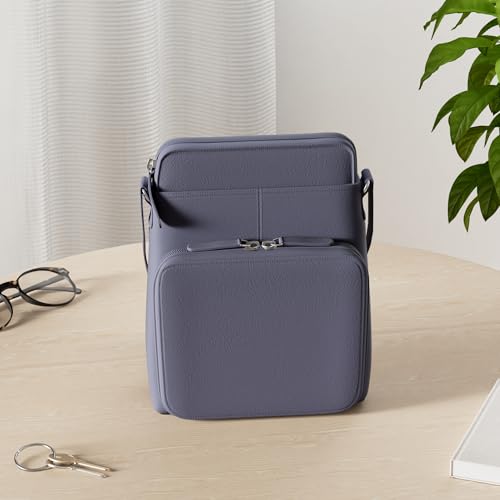 Image of ili New York Genuine Leather Crossbody Bags for Women - Premium RFID Blocking Shoulder Bag Organizer with Adjustable Strap