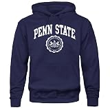 Picture of Barnesmith Pennsylvania State University PSU Nittany Lions Hooded Sweatshirt, Heritage, Navy, Medium