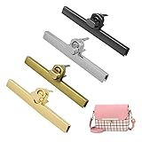 The important part of the handbag can be used to replace the old or damaged wallet twist lock. The design is simple and exquisite, which reveals the atmosphere and the classic in its simplicity. It is an ideal choice to replace old or damaged locks on handbags.