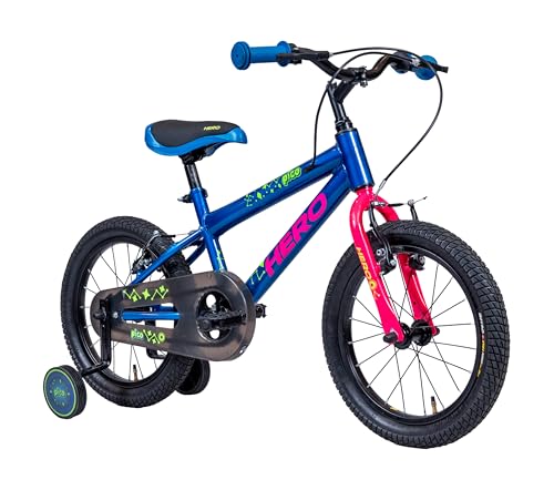 Hero Pico 16T Kids Bike Blue 10.5" Steel Frame - Image 3
