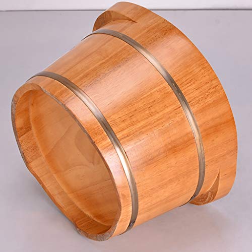 Spa de pies en barril de madera de roble 25 cm miniatura 3