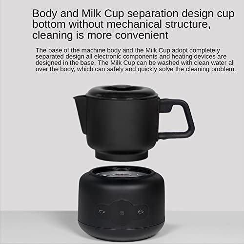 AMLILY 150Ml Espresso Café Leche Frotura Eléctrica Caliente Mezclador De Frío Máquina De Espuma De Láctura 220V 450W 300… - Imagen 5