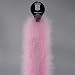 ZUCKER 5058-CP Heavy Weight Marabou Feather Boa, 72-Inch, Candy Pink