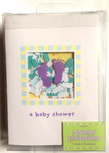 Faire-part pieds de bébé shaker pour annoncer votre baby shower avec originalité