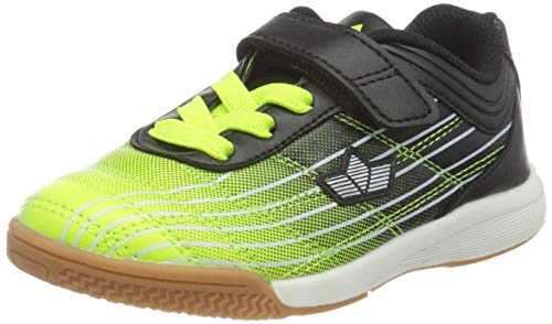 Lico Jungen Rockfield VS Hallenturnschuh, Gelb (Lemon/Schwarz/Weiß), 28 EU