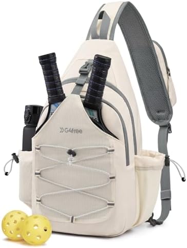 G4Free Pickleball Sling Bag for Women - Lightweight Crossbody Spo...