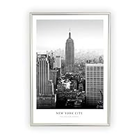 Amazon.co.jp: S.A.Design アートポスター おしゃれな北欧 モノクロ
