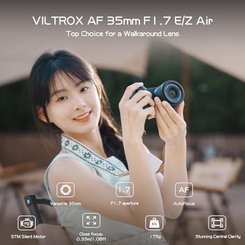 Image of VILTROX AF 35mm F1.7 Air E-Mount APS-C Lens for Sony