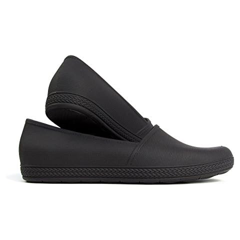 Boaonda Shoes - Women's Milena Ballet Flat Thermoplastic Rubber - Soft and Comfortable Insole, Black, 11-Oct Cover