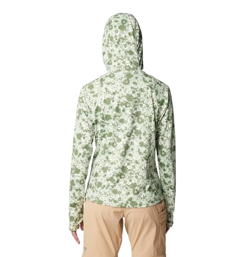 Columbia Women's Summit Valley Hoodie, Sage Leaf Popflorid, Large - image 2