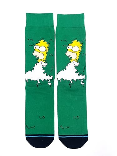 Photo de Shop-UP! Chaussettes Hòmer dans la haie, I Ouimpsòn dessin animé film unisexe, rouge, 43