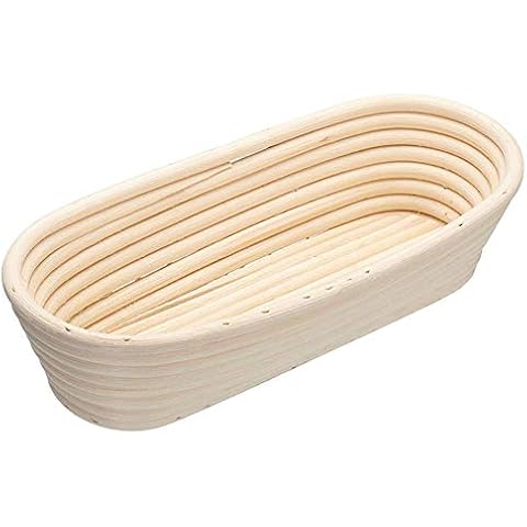 kengb Bread Basket, Proofing Handmade Rattan Bamboo Dough Baskets Cover