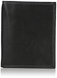 Buxton Men's Hunt Credit Card Folio, Black, One Size