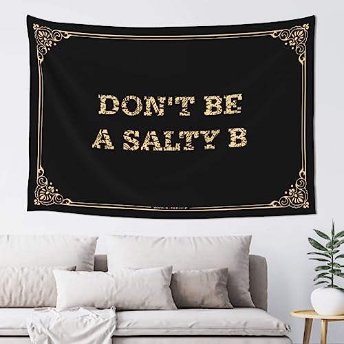 �z�[���p�o�[�f�R���[�V���� Don't Be A Salty B �^�y�X�g���[ �ʔ������� �Q���p�o�[�^�y�X�g���[(100X150cm)