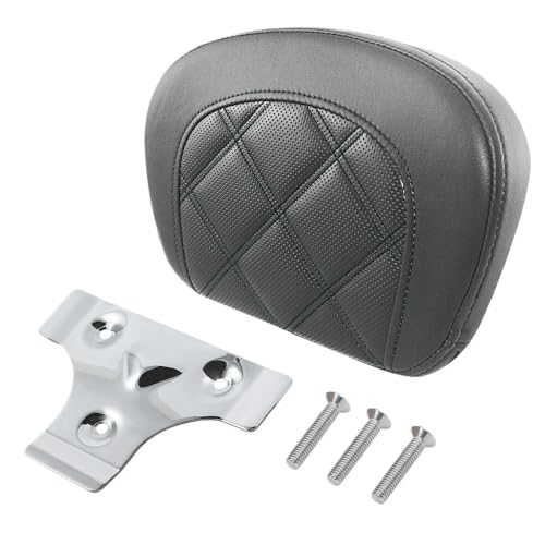 Coussin dossier passager moto contre le mal de dos en voyage pour Electra Glide et Touring