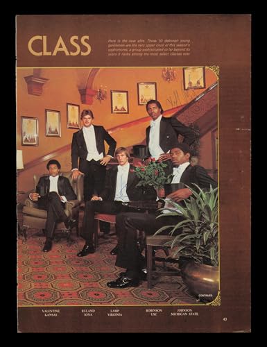 Cliff Robinson & Jeff Lamp Autographed 8x11 Magazine Photo & 3 Others SKU #237970 - Autographed NBA Magazines