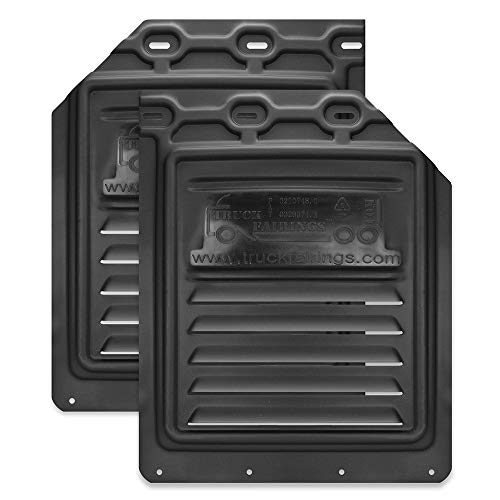 Mud Flap for Semi Truck & Semi Trailer 24  x 30  Aero Regular 1 Pair (2 pcs) (Cut)